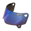 Simpson Motorcycle 89203MBC - Outlaw Bandit Helmet Optional Shield - Iridium - M/XXL