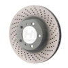 SHW Performance PFR39972 - SHW 09-16 Porsche 911 Carrera w/o Ceramic Brakes Right Front Drill-Dimp MB Brake Rotor (99735140201)