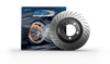 SHW Performance PRR31424 - SHW 15-19 Porsche 911 Carrera4 GTS 3.0L w/o Ceramics Right Rear Drilled MB Brake Rotor (99135240402)