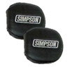 Simpson Safety 2021G - Simpson Racing YXZ Door Latch Pads Black/Grey (pair)