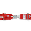 Simpson Safety 29064RH - Simpson Racing  Latch and Link Lap Wrap-Around 5-Point Pull-Down Harness