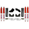 Skyjacker 134R2K-H - Ranger Suspension Lift Kit 83-97 Ford Ranger w/Shock 4 Inch Lift Incl. Standard Brackets U Bolts Blocks