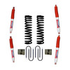 Skyjacker 174EBK-N - Bronco Suspension Lift Kit 75-77 Bronco w/Shock Nitro Shocks 5 Inch Lift Incl. Front Coil Springs Rear U Bolt Kit Rear Block