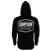 Simpson Safety 44109M - Simpson Racing Original Hoodie