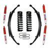 Skyjacker 176EBKS-N - Bronco Suspension Lift Kit 75-79 Bronco w/Shock Nitro Shocks 7 Inch Lift Incl. Coil Spring Leaf Spring U Bolt Kit