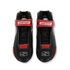 Simpson Safety SC120R - Simpson Racing Supercoil Shoe Black/Red - 12