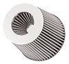 Spectre 8138 - Adjustable Conical Air Filter 5-1/2in. Tall (Fits 3in. / 3-1/2in. / 4in. Tubes) - White