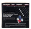 Spectre 8131 - Adjustable Conical Air Filter 5-1/2in. Tall (Fits 3in. / 3-1/2in. / 4in. Tubes) - Black