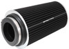 Spectre 9731 - Adjustable Conical Air Filter 9-1/2in. Tall (Fits 3in. / 3-1/2in. / 4in. Tubes) - Black