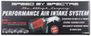 Spectre 9900 - 99-07 GM Truck V8-4.8/5.3/6.0L F/I Air Intake Kit - Clear Anodized w/Red Filter