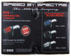 Spectre 9900 - 99-07 GM Truck V8-4.8/5.3/6.0L F/I Air Intake Kit - Clear Anodized w/Red Filter