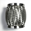 Stainless Bros 612-10208-1000 - 4.0in x 8in OAL 304SS Flex Joint w/ Interlock Liner