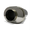 Stainless Bros 616-08913-2100 - 3.5in x 12.0in OAL SS304 Oval Muffler - Polished