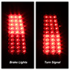 Spyder 5008831 - Xtune Chevy Silverado 1500/2500/3500 99-02 LED Tail Lights Red Clear ALT-ON-CS99-LED-RC
