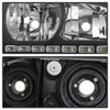 Spyder 5017635 - Xtune Dodge Charger 06-10 1Pc LED Crystal Headlights Black HD-ON-DCH05-1PC-LED-BK