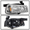 Spyder 5017628 - Xtune Dodge Charger 06-10 1Pc LED Crystal Headlights Chrome HD-ON-DCH05-1PC-LED-C