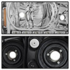 Spyder 5017628 - Xtune Dodge Charger 06-10 1Pc LED Crystal Headlights Chrome HD-ON-DCH05-1PC-LED-C