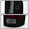 Spyder 5080707 - GMC Sierra 14-16 LED Tail Lights Black Smoke ALT-YD-GS14-LBLED-BSM