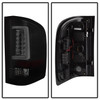 Spyder 5084095 - 07-13 Silverado (Will Not Work w/2010 921 Bulb)V3 Tail Lights Blk Smk ALT-YD-CS07V3-LBLED-BSM