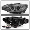 Spyder 5084361 - 12-14 BMW F30 3 Series 4DR Projector Headlights - LED DRL - Smoke (PRO-YD-BMWF3012-DRL-SM)