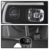 Spyder 5085221 - 99-04 Jeep Grand Cherokee Projector Headlights - Light Bar DRL LED - Black