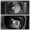 Spyder 5087355 - Chevy Camaro 16-18 HID Model Full LED Headlights Black PRO-YD-CCAM16HIDAP-SEQ-BK