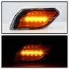 Spyder 5087836 - Jeep Wrangler 19-20 LED Side Marker Lights - Black (SML-YD-JW19-LED-BK)