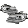 Spyder 5087386 - Chevy Camaro 16-18 (Do Not Fit Halogen) Projector Headlights Chrome PRO-YD-CCAM16HIDSI-SEQ-C