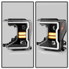 Spyder 5088628 - Signature 20-22 Ford F250/F350 (Halogen) Proj. Headlights - Black (PRO-YD-FS20HALSI-SEQ-BK)