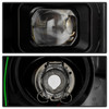 Spyder 5088710 - Signature 20-21 Ford F150(Halogen Model) Proj. Headlights - Black(PRO-YD-FF15021HALSI-SEQ-BK)