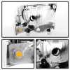 Spyder 9025419 - Xtune Ford F250/350/450 Superduty 99-04 Crystal Headlights w/ Bumper Lights HD-JH-FF25099-AM-C