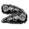 Spyder 9029516 - Xtune Acura Rsx 2005-2006 OEM Style Headlights -Black HD-JH-ARSX05-AM-BK