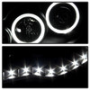 Spyder 9027857 - Xtune Toyota Tacoma 05-11 Halo Projector Headlights Black PRO-JH-TT05-LED-BK