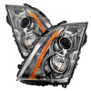 Spyder 9027246 - Xtune Cadillac Cts 08-12 / CTS-V 09-12 Halogen Onlyprojector Headlights Chrome HD-JH-CACTS08-AM-C
