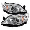 Spyder 9028274 - Xtune Subaru Impreza Wrx 08-14 Halogen Models Only Headlights Chrome HD-JH-SI08-AM-C
