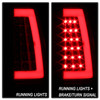 Spyder 9038792 - xTune Chevy Silverado 1500/2500/3500 99-02 / Version 3 Tail Lights Red Clear ALT-ON-CS99V3-LBLED-RC