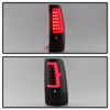 Spyder 9038778 - xTune Chevy Silverado 1500/2500/3500 99-02 Version 3 Tail Lights Black Smoke ALT-ON-CS99V3-LBLED-BSM