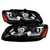 Spyder 9933448 - Xtune Volkswagen Passat 12-14 OE Projector Headlights Not Compatible w/ Hid Black PRO-JH-VP12-NA-BK