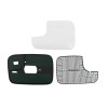Spyder 9934193 - Xtune Replacement Glass Heated Mirror Dram94 / Dram98 / Dram02 Left Large MIR-GLASS-DRAM9402-PW-L1