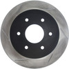 StopTech 126.42081SR - Sport Slotted Brake Rotor; Rear Right