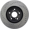 StopTech 128.40057L - 06-08 Honda Civic Si Cross Drilled Left Front Rotor