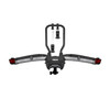 Thule 903202 - EasyFold XT 2 - Fully Foldable Platform Hitch Bike Rack (Up to 2 Bikes) - Black/Silver
