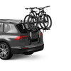 Thule 993005 - OutWay Platform-Style Trunk Mount Bike Rack w/Raised Platform (Up to 2 Bikes) - Silver/Black