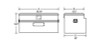 Tradesman 79456WB - Aluminum Flush Mount Truck Tool Box Full/Wide (56in.) - Black