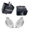 Torque Solution TS-SU-200SB-PL - Solid Billet Engine Mounts w/ Mount Plates: 02-14 Subaru WRX / 04-17 STI