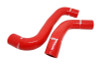 Torque Solution TS-SU-420RD - 08-14 Subaru WRX / 08-18 STI / 09-13 Forester XT Silicone Radiator Hose Kit - Red
