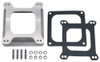 Trans-Dapt Performance 2381 - 2-1/8 IN. TALL, 4BBL HOLLEY/AFB TO HOLLEY DOMINATOR 4500 MANIFOLD CARBURETOR ADAPTER -CAST ALUMINUM