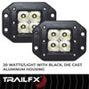 TrailFX 2X2CFFMPR - Driving/ Fog Light - LED