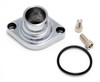 Trans-Dapt Performance 6002 - STRAIGHT-UP STYLE WATER NECK; (O-RING SEAL); SB AND BB CHEVY V8- POLISHED ALUMINUM