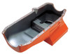 Trans-Dapt Performance 8991 - 1980-85 CHEVY 283-350 STREET AND STRIP OIL PAN (7 QTS.); 8-1/4 IN. DEEP- ORANGE